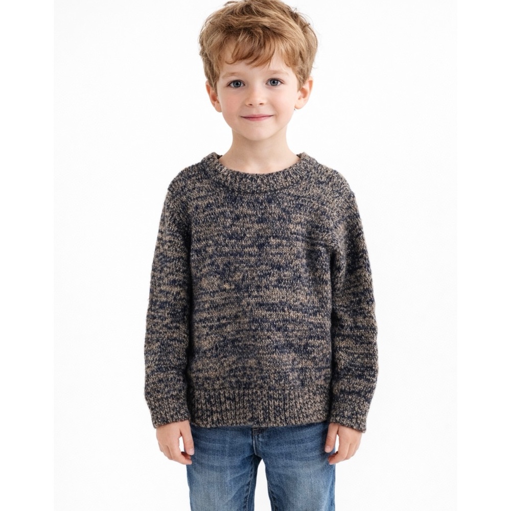 Aymara baby alpaca blend kids Cozy Knit Sweater NWT